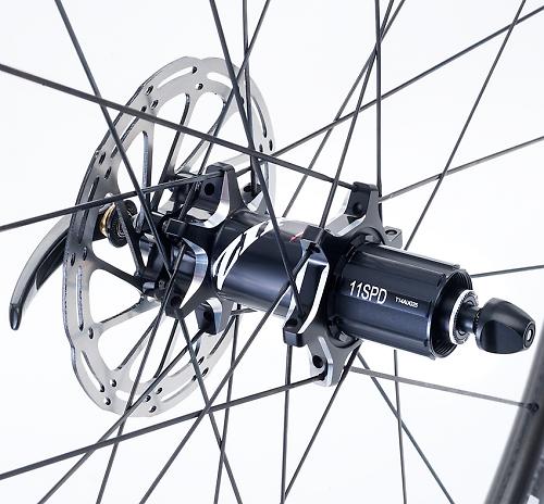 Thru axle 2024 disc wheelset